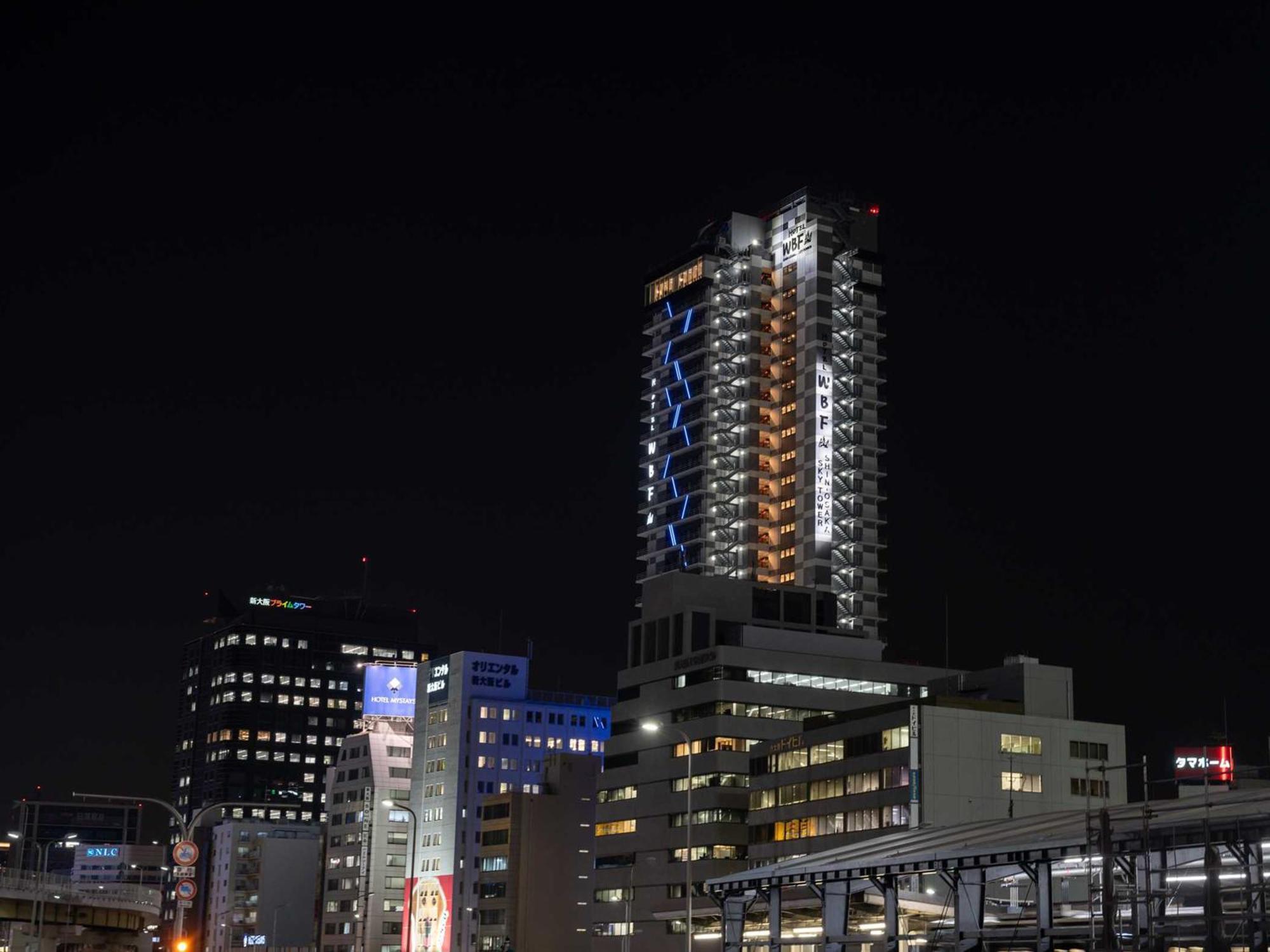 Hotel Wbf Shin-Osaka Skytower Exteriör bild